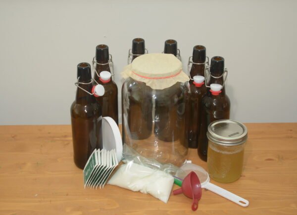 Contents of the Nice-to-have Kombucha Kit